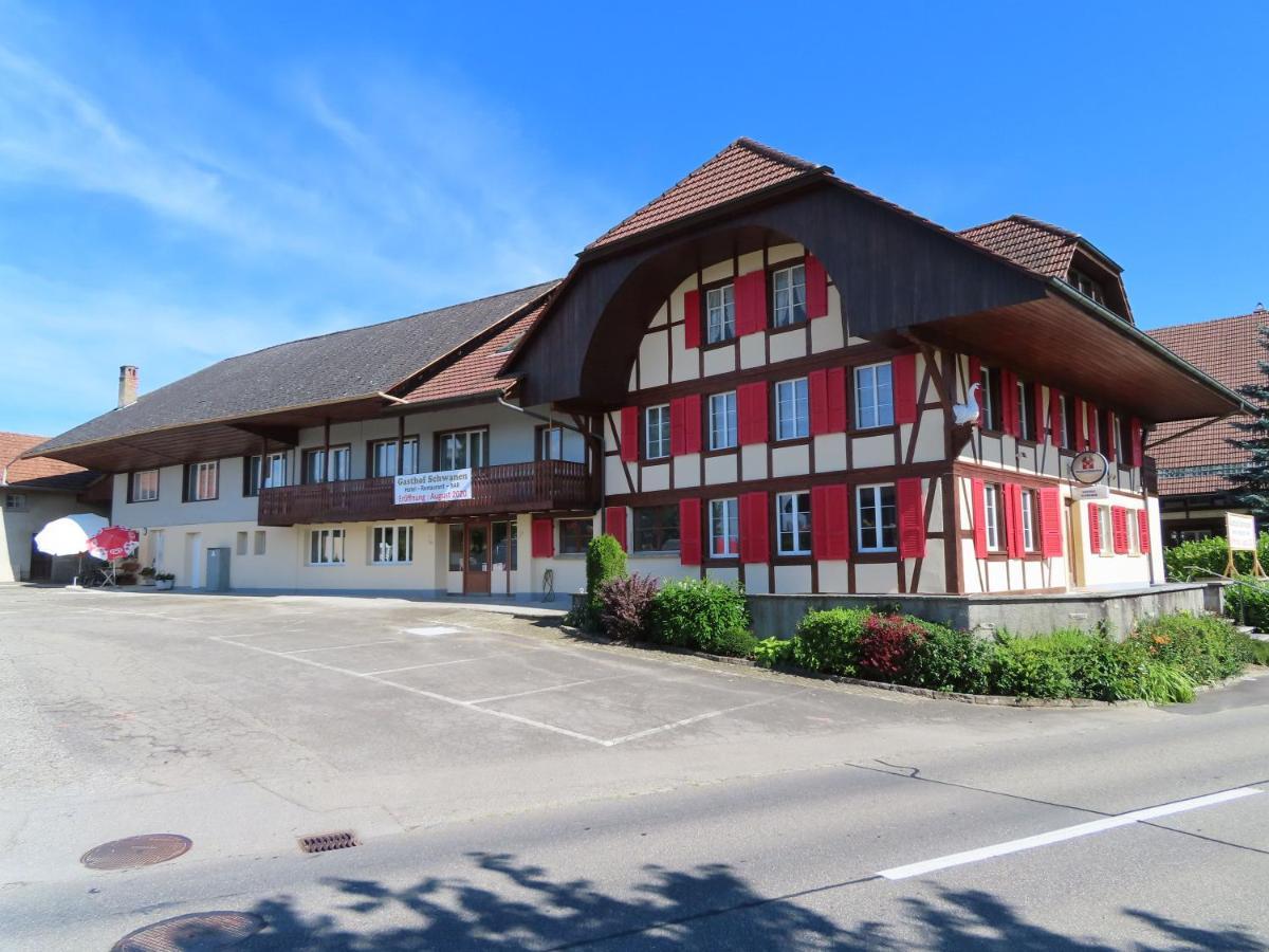 Gasthof Schwanen Radelfingen Exteriör bild